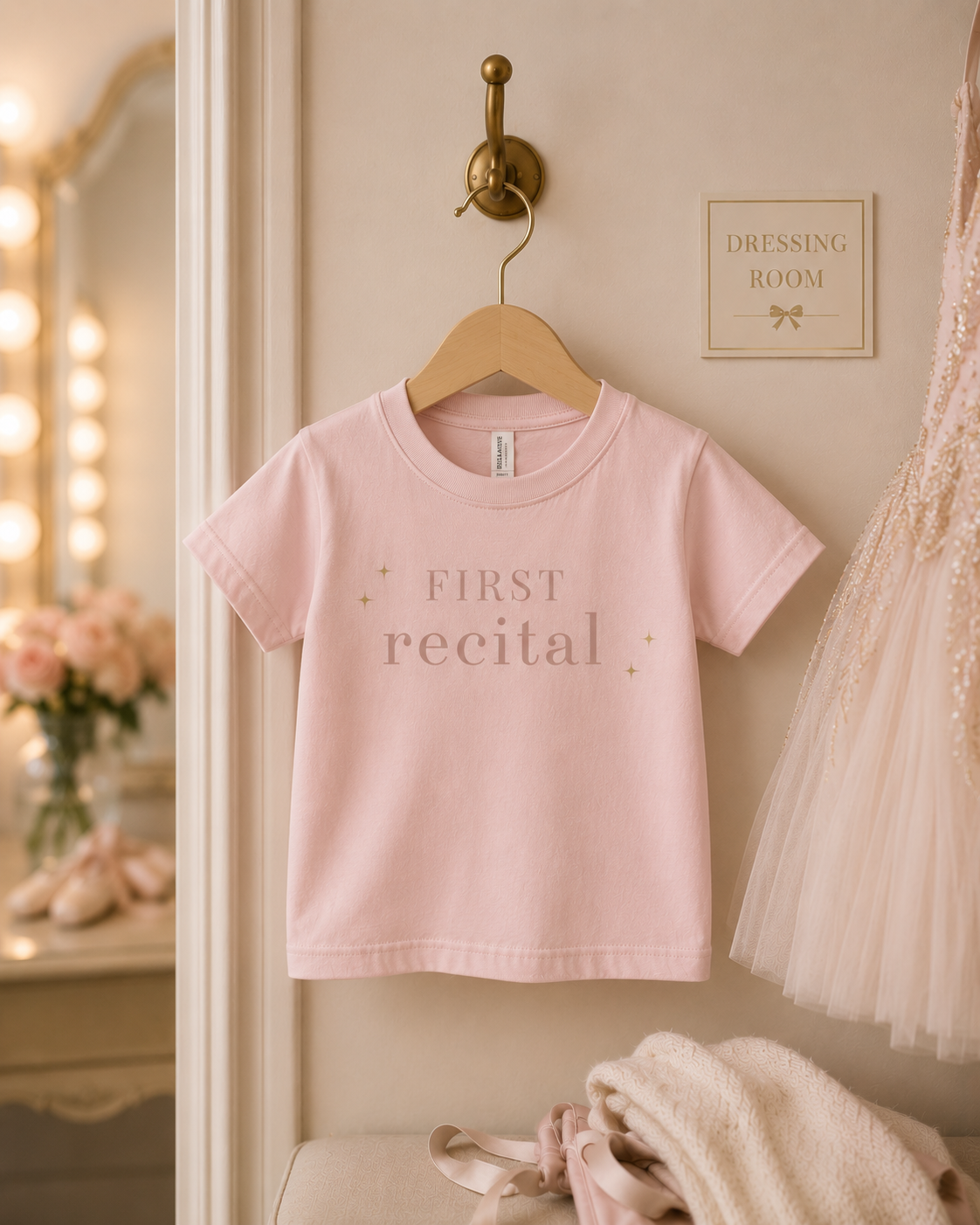 First Recital Toddler Tee | Ballet Keepsake Shirt