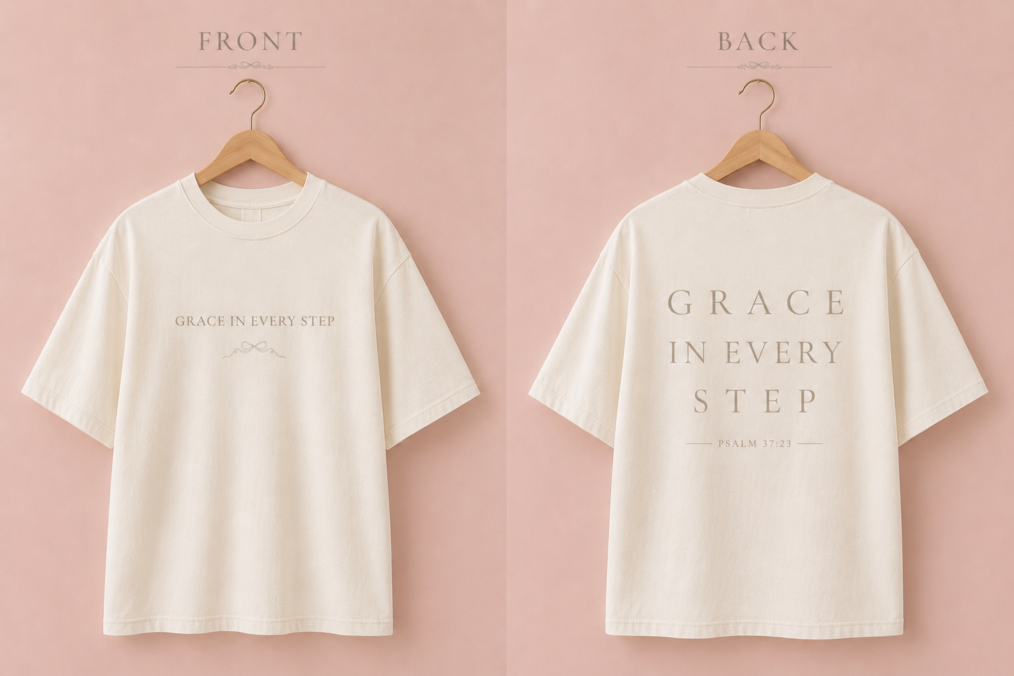 Grace In Every Step Tee | Psalm 37:23 Ballet Shirt