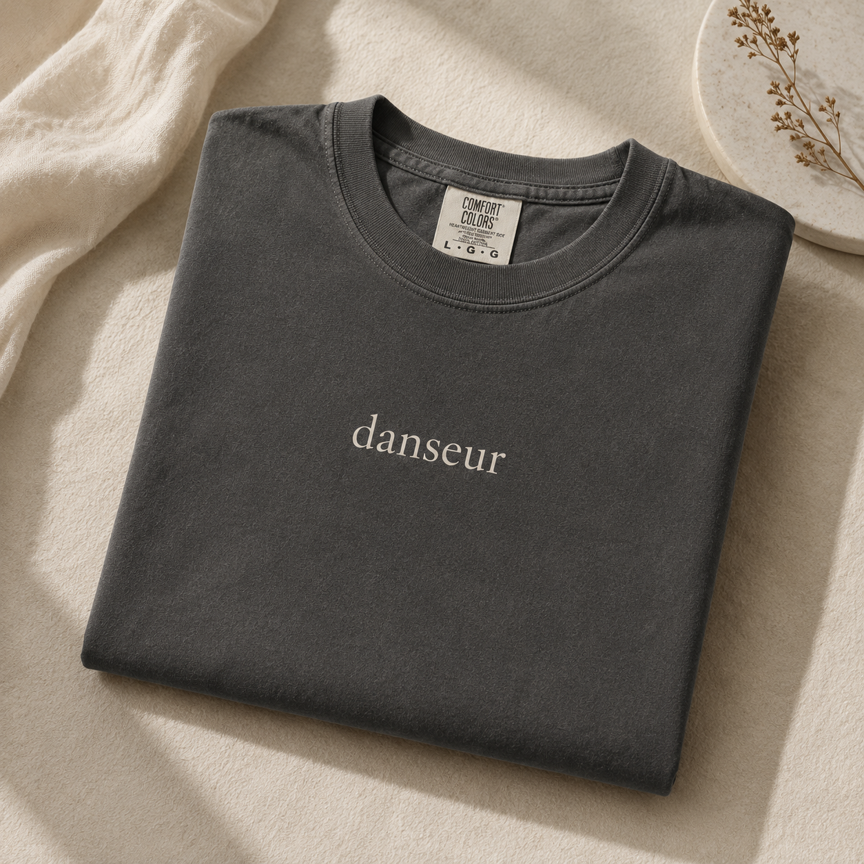 Danseur Tee | Minimalist Ballet Shirt