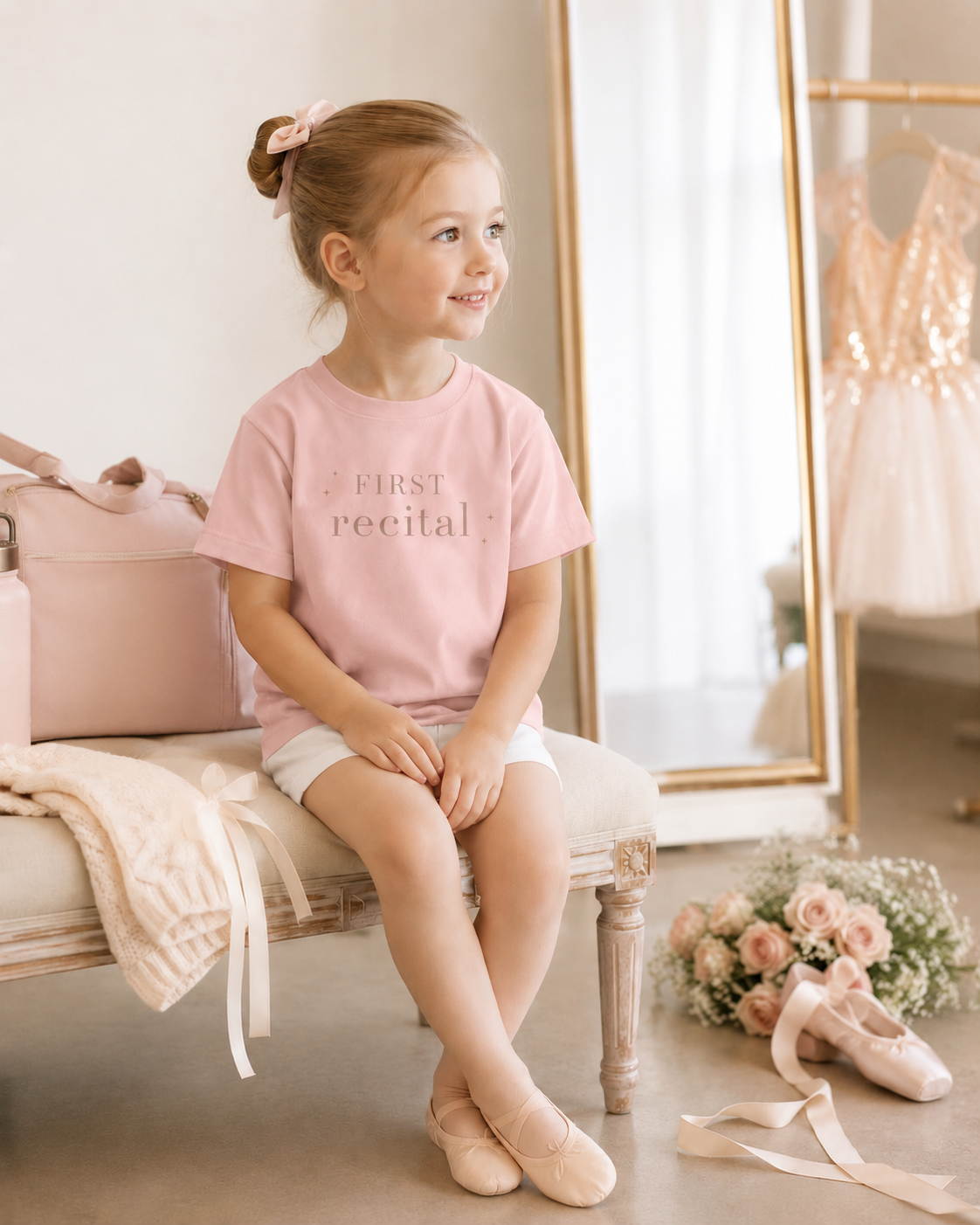 First Recital Toddler Tee | Ballet Keepsake Shirt