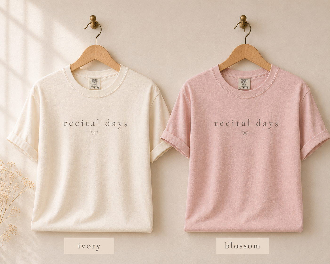 Recital Days Tee | Ballet-Inspired T-Shirt