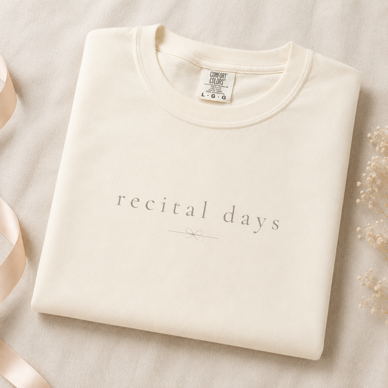 Recital Days Tee | Ballet-Inspired T-Shirt