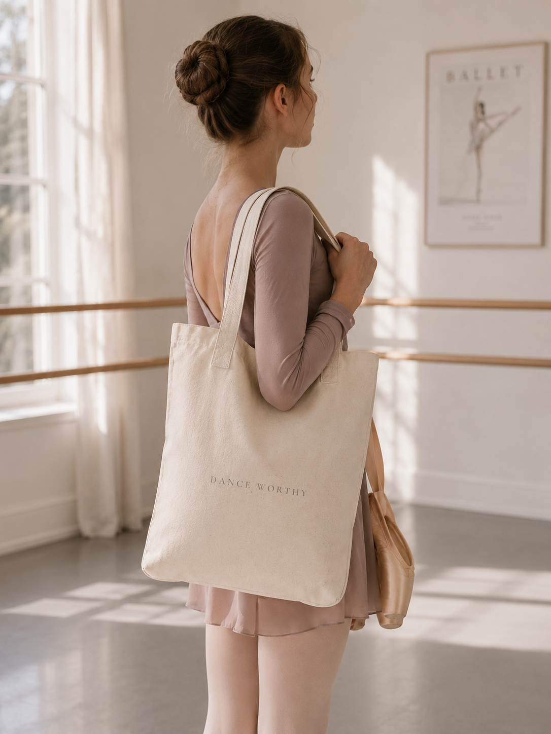 Dance Worthy Everyday Tote | Organic Dance Tote Bag