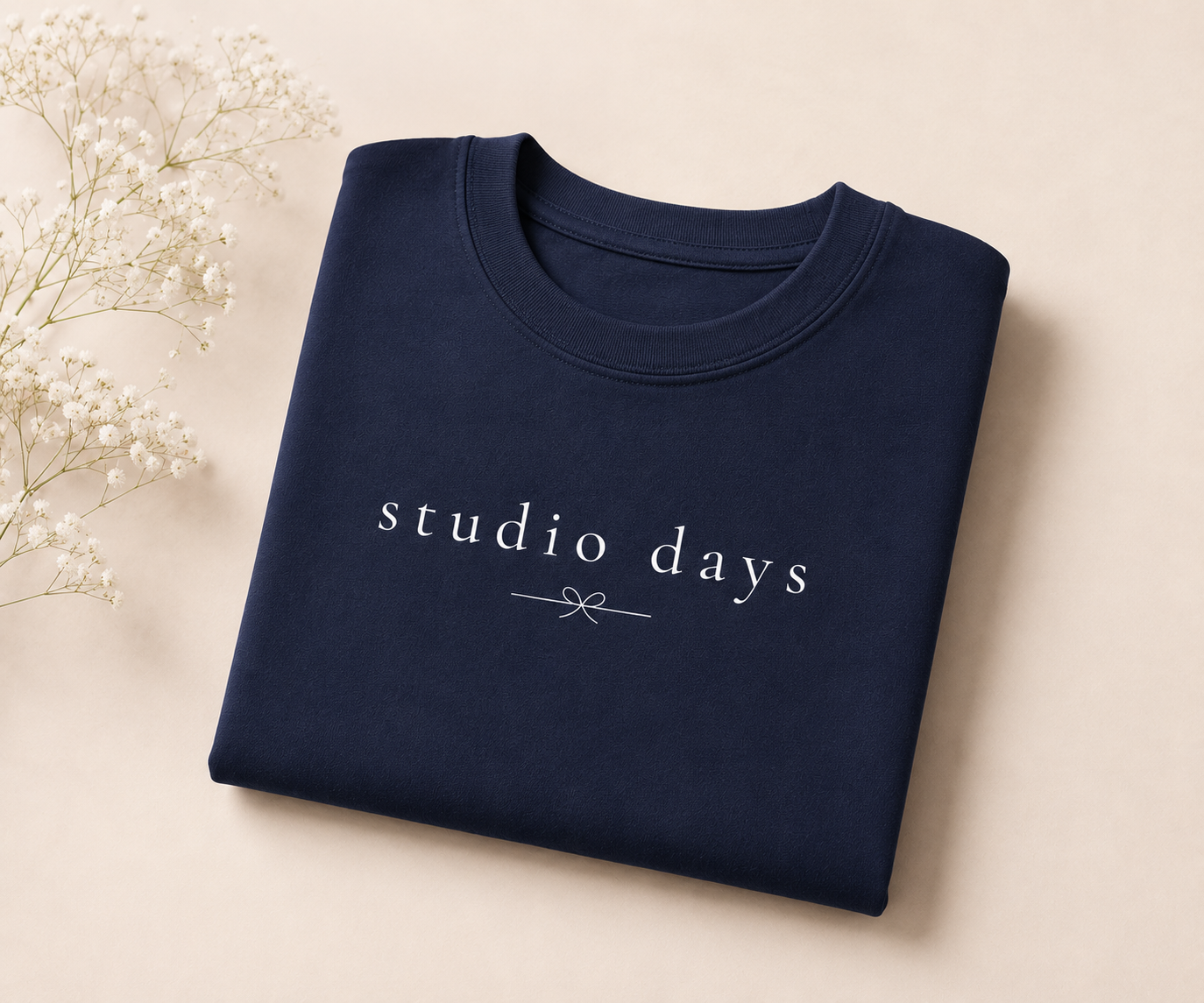 Studio Days Youth Tee | Minimalist Ballet Shirt