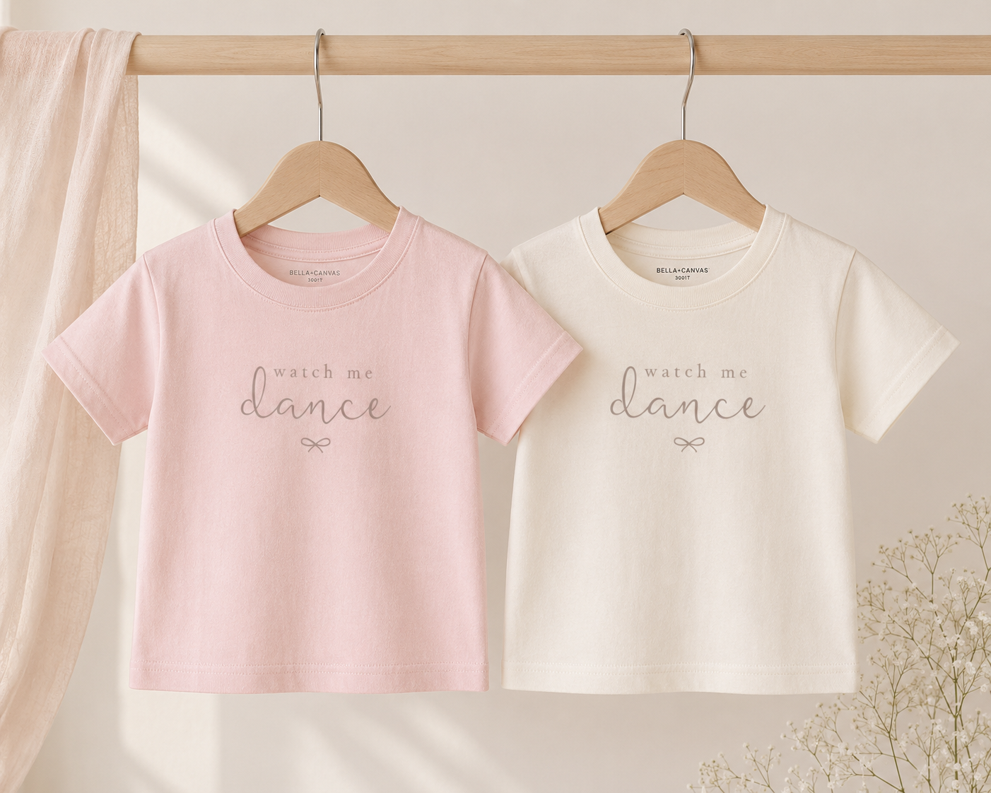 Watch Me Dance Tee | Toddler Ballet Shirt