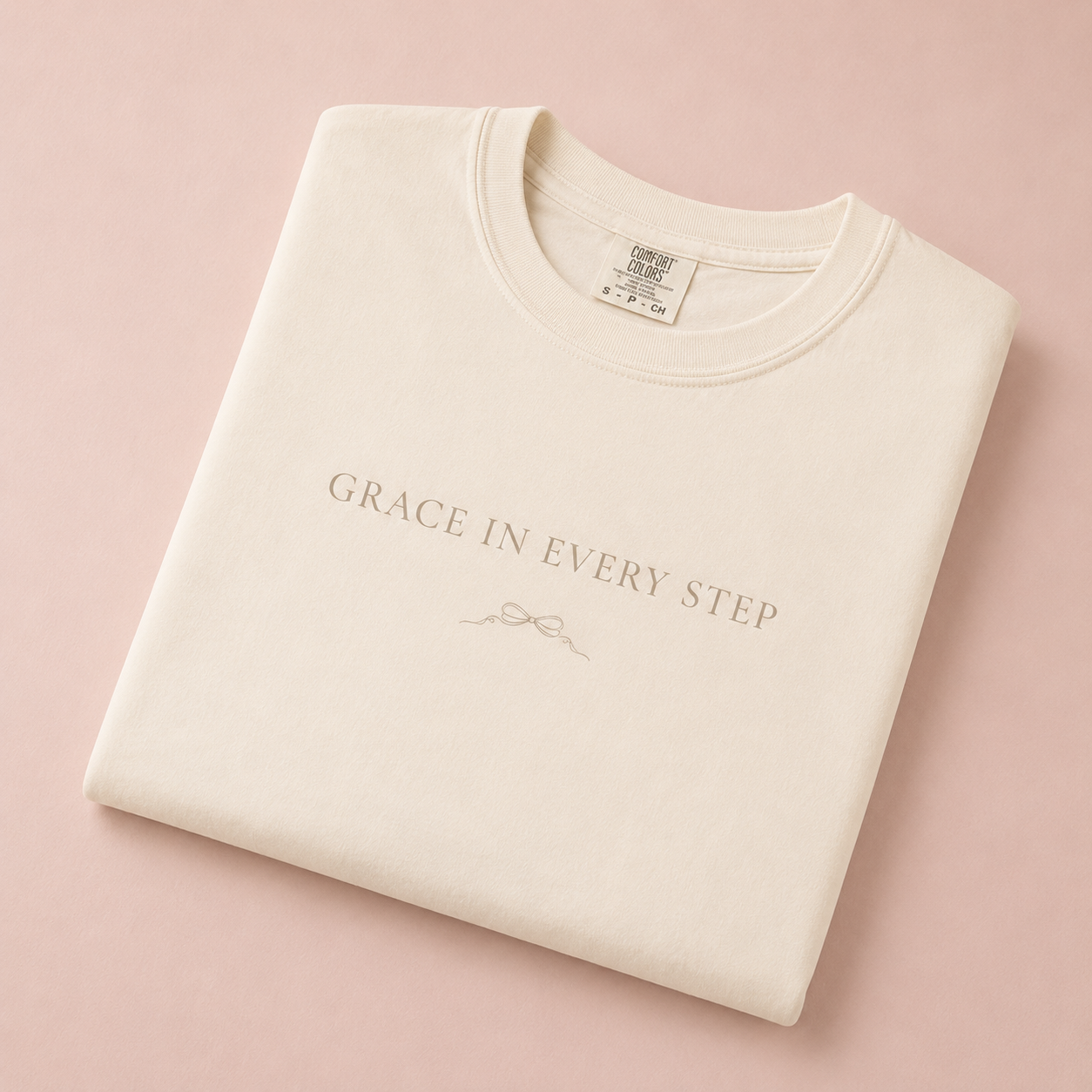 Grace In Every Step Tee | Psalm 37:23 Ballet Shirt