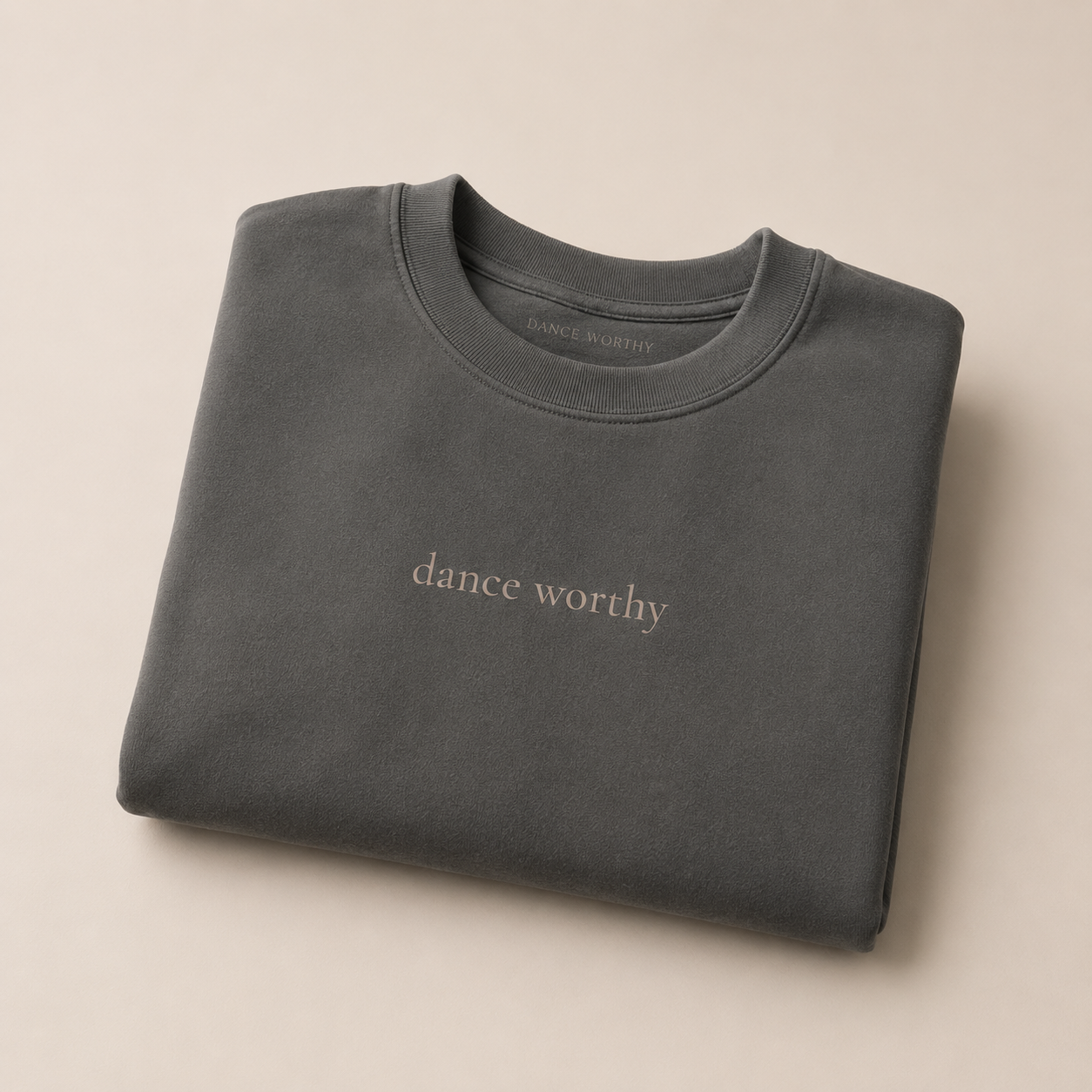 Dance Worthy Crewneck | Ballet-Inspired Sweatshirt