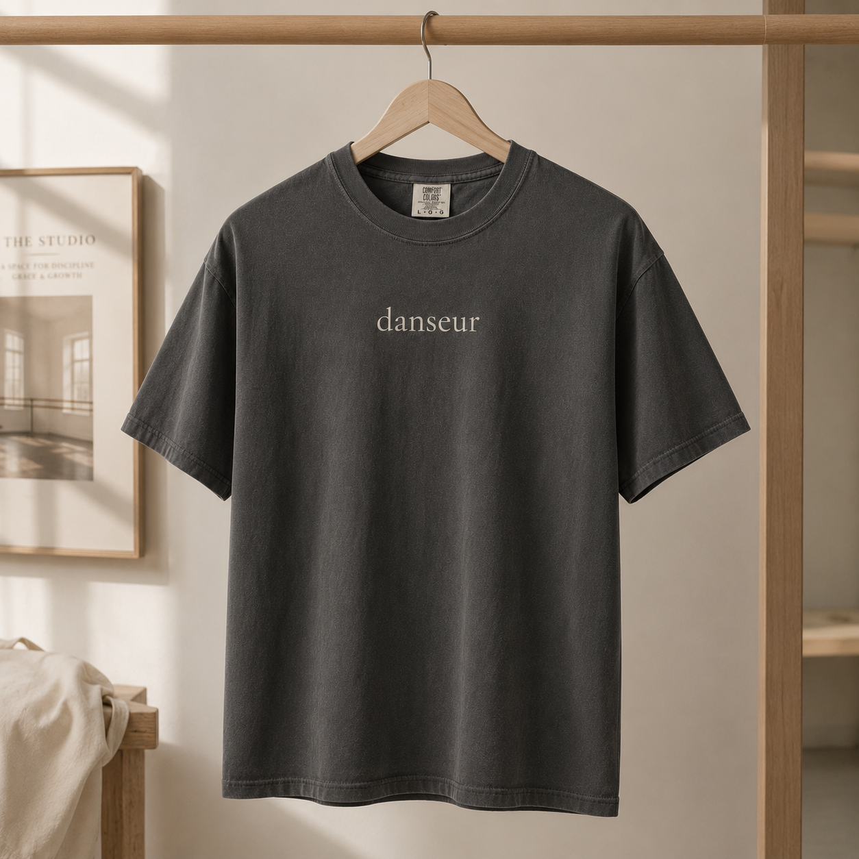 Danseur Tee | Minimalist Ballet Shirt