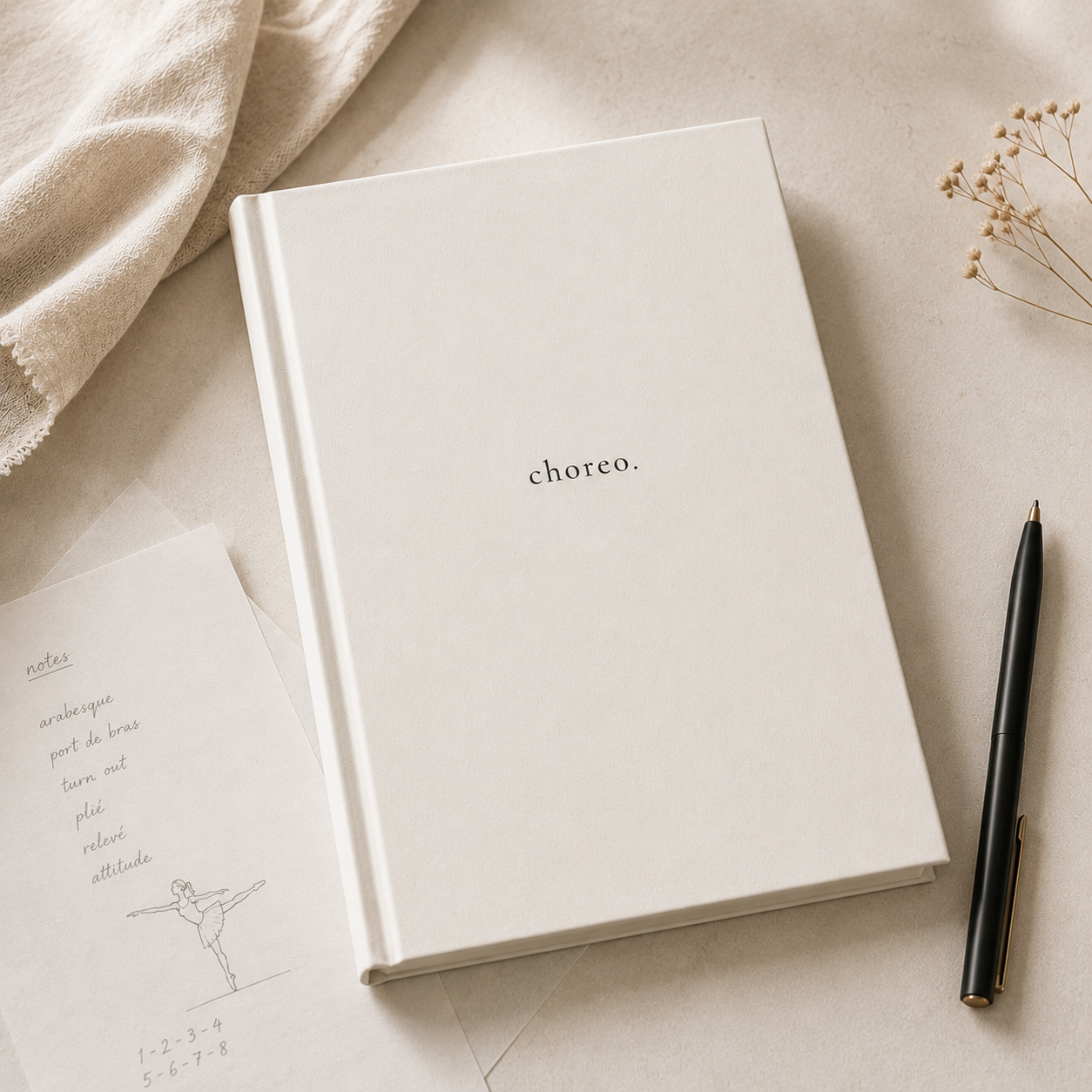 Choreo. Journal | Dance Choreography Notebook