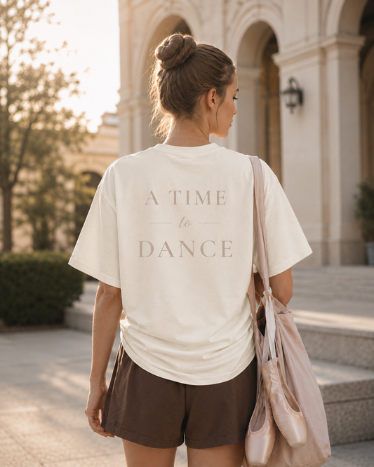 A Time to Dance Tee | Faith-Inspired Ballet Shirt