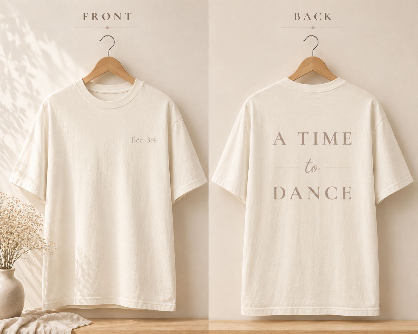 A Time to Dance Tee | Faith-Inspired Ballet Shirt